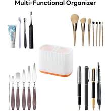 Toothbrush Holder, Toothbrush Holders Bathrooms, Tooth Brush Holder Bathroom CountertopAnti - Slip - 霧面白 - 查看 5
