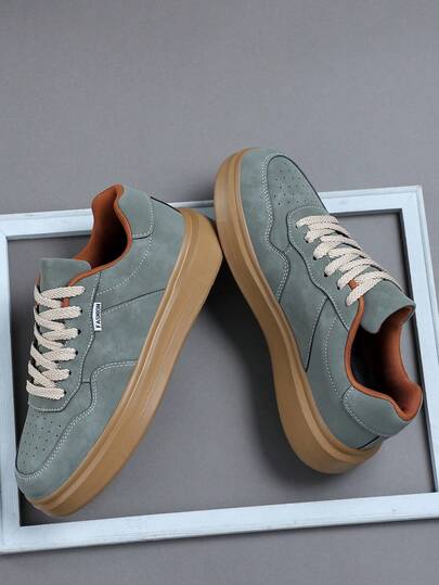 Zapatos casuales de moda para hombres de talla grande, zapatos deportivos clásicos y elegantes para hombres con cordones, zapatos para correr, zapatillas personalizadas para hombres de estilo casual para la calle