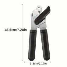 3-In-1 Stainless Steel Can Opener - Easy Grip, Durable, Multipurpose Manual Kitchen Tool, Effortlessly Opens Cans - Can Opener - View 5
