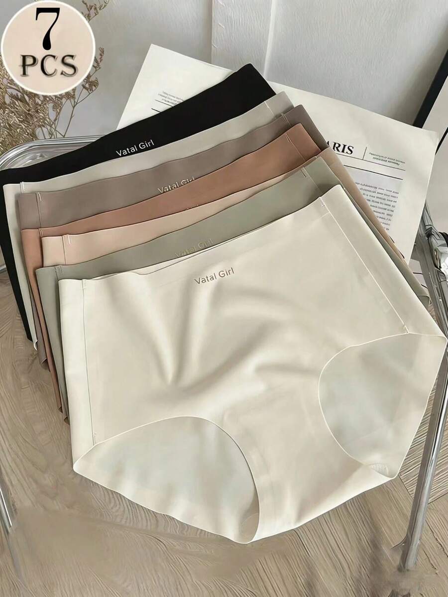 Bộ 7 chiếc quần lót nữ không đường may, thời trang - Chất liệu nylon pha mềm mại, thoáng khí, không đường may, phù hợp cho mọi mùa. - Nhiều màu - Xem 1