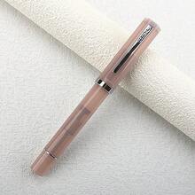 金豪58D透明亚克力旋转笔帽钢笔，学生书写笔 - 58D - 查看 20