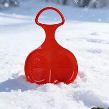 1个加厚圆形雪橇，耐磨加厚沙/草地雪橇板