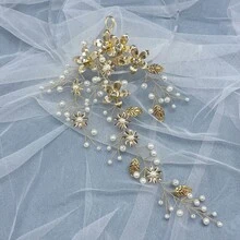 1个优雅休闲的ABS塑料发箍，适合所有季节