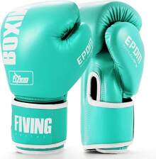 Guantes de Boxeo para Hombres y Mujeres, adecuados para Boxeo, Kickboxing, Artes Marciales Mixtas, Muay Thai, Artes Marciales Mixtas, Artes Marciales Mixtas,MMA, Bolsa Pesada Entrenamiento - Blanco - Ver 6