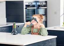 Casdon Joseph Joseph Elevate | Colourful Kitchen Utensil Set For Children Aged 3 Years &Amp; Up | Comes With Rotating Storage Stand! - 白色 - 查看 2