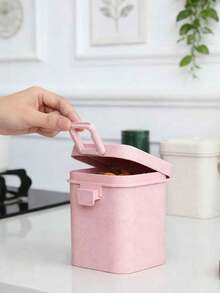 日式便当盒，便携式微波炉适用 - 小麦纤维午餐盒，大容量，适合上班族和学生 - 彩色 - 查看 11