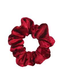 1pc Autumn/Winter Velvet Scrunchie, Elegant Hair Tie, High Elasticity Ponytail Holder, Non-Damaging Hair Rope ,Hair Elastics ,Hair Rubber Bands - Hairband - View 10