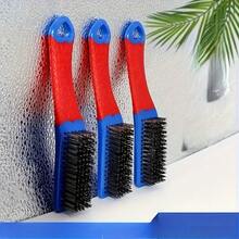 2支装重型不锈钢丝刷 - 防滑人体工学手柄，用于去除锈迹/油漆/焊渣 | 工业金属加工工具，2026新年必备，焊接配件套装，耐用建筑刷，无需组装金属清洁剂 - 彩色 - 查看 7