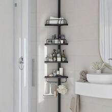 Shower Racks & & Shower Head Holders - [White] - View 2