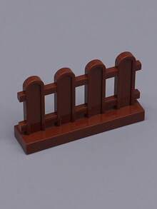 12件套积木套装 - 农场花园拱门和围栏，1x4x2牧场围栏，DIY动物场景游戏，圣诞节/生日礼物佳选，33303块积木 - 積木配件 - 查看 9