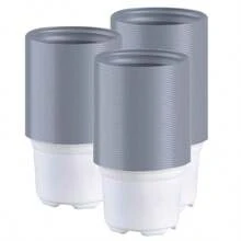 30 Stücke 3,5 Zoll Mini Weiße Sukkulenten Pflanztöpfe, Kleine Sukkulenten Luftpflanzen Blumentöpfe Kakteen Behälter, Geschenke für Pflanzenfans, Heim- und Bürodekoration - Weiss - Übersicht 3