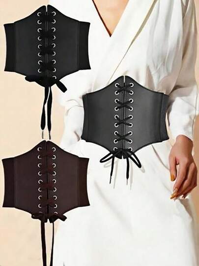 1pc Women's Corset Waist Belt - Women's Waist Belt - Women's Wide Waist Belt - Women's Dress Waist Belt - Underbust Corset - Tight Bustier