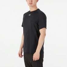 UNDER ARMOUR 运动针织短袖T恤 21500513-001 - 黑色 - 查看 2