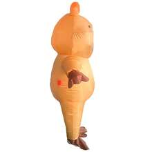 1pc Inflatable Capybara Costume, Unisex - Full Body Heart Themed Novelty Costume, Suitable For Halloween, Carnival, Christmas And Various Events/Parties - Kapibala - View 3