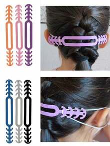 Mask Extender Strap - Adjustable Ear Saver And Holder For Masks - Extension Buckle For Comfortable And Secure Fit - Multicolor - View 3