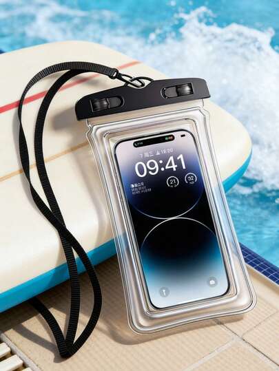 Universal Waterproof Phone Pouch | Top-Rated Water-Resistant Phone Case & 3d Phone Dry Bag | Touchscreen Compatible, Dustproof & Sandproof | Fits Mobile Phone Ideal For Swimmers, Hikers, Beachgoers & Travelers | Perfect For Swimming, Surfing, Rainy Days, Beach Trips, Water Parks & Outdoor Adventures | Anti-Water Damage, Floating Design For Ultimate Phone Protection