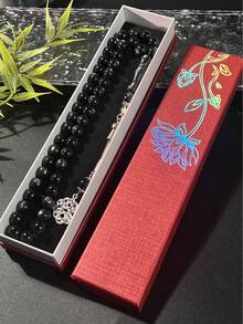1pc Muslim Multi-Color Glitter Single Tasbih, Combining Vintage Aesthetics And Religious Culture, Providing A Distinctive Wearing Experience For Those Pursuing Individuality And Connotation - Multicolor - View 25
