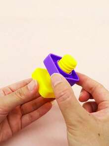 Educational Screw Building Blocks - Early Education, Exercise Finger Flexibility - Multicolor - View 4