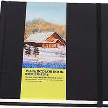 Cuaderno de Bocetos para Acuarela, Papel Libre de cido, Tapa Dura, Doble Cara para Medios Hmedos - como se muestra en la figura - Ver 2