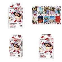 Mini Heart Shaped Frame Instant Film For Mini Series Cameras 10 Sheets Pack - 1 - Xem 1