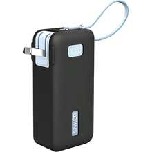 Soft Silicone Case 3 - In - 1 Power Bank 10, 000mAh, Flexible Scratch Resistant Cover Black - màu đen - Xem 1
