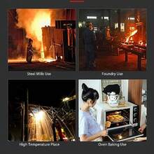 CYPN1 Par de Guantes de Aislamiento Térmico Resistentes a Altas Temperaturas Papel de Aluminio Resistente Al Calor para Soldadura Industrial y Extinción de IncendiosFashion - 224378428 - Ver 5