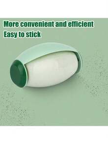 1 Piece Reusable, Washable Lint Roller - Strong Adhesive For Removing Lint And Dust From Pet Hair, Clothes, Furniture, Fabrics. (Green White) - Friendly Choice - Multicolor - View 4