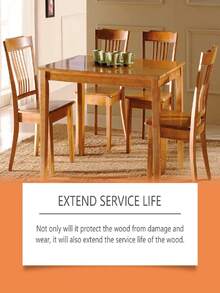 JUE FISH 1瓶/80克 木材护理抛光蜂蜡，家具翻新、增亮、除油、抛光、滋养木材表面、保护木材免受损伤、保持木材外观、增强光泽。易于涂抹，不留残渣，为您的木质表面提供完美的抛光效果。