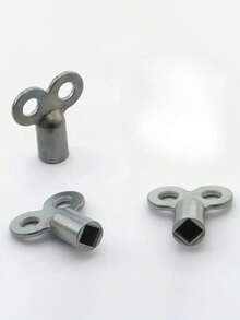 2/4/6 套耐用锌合金散热器排气阀钥匙 | 适用于暖通空调控制和供暖系统，高品质欧盟标准连接螺纹，排气钥匙，螺纹接头，紧凑设计，优质材料，金属排气钥匙，散热器钥匙，管道 - 彩色 - 查看 11