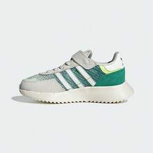 Adidas 阿迪达斯儿童 RETROPY F2 CF EL C 休闲鞋 JR7998 - 綠色 - 查看 4