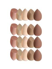 3/5/10/15/20/30pcs Makeup Sponges, Random Colors & Shapes, Powder, Liquid & Cream Foundation Blender, Latex-Free Wet & Dry Use, Suitable For All Skin Types,Giveaways,Travel,Cheap Stuff,Travel Essential - Nhiều màu - Xem 7