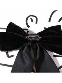 1pc Elegant Polyester Brooch, Versatile Velvet Lapel Flower Accessory, Suitable For All Seasons - Love Diamond Brooch - View 6