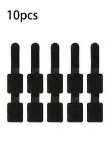 20 piezas de ataduras organizadoras de cables, correas adhesivas reutilizables de gancho y bucle, adecuadas para electricistas, sistema de gestión de cables, esencial para volver a la escuela - Unitalla - Ver 13