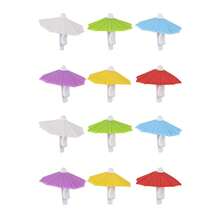 24个装酒杯挂饰，饮品识别标签，硅胶材质，适用于高脚杯，多色饮品标签，可用于杯子、啤酒瓶、马克杯、罐子、鸡尾酒杯，适用于酒吧、婚礼、生日派对、情人节等各种场合。 - 彩色 - 查看 25