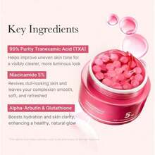 Salmon DNA PDRN Collagen Capsule Cream, Face Moisturizer | Lightweight Moisturizing Cream | PDRN, Niacinamide For Uneven Skin Tone, Glow Hydration | Korean Skin Care 1.94 Oz - Multicolor - 查看 2