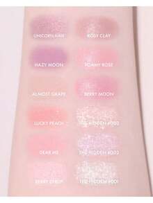 HOLIKA HOLIKA My Favorite Eyeshadow, Near Grape Purple, Lightweight Blendable, Fine Powder Texture, Long-Lasting Pigmentation, Pocket-Sized, Finger Application, Non-Cakey, Retouch Anytime, Travel Essential, De-Puffing, 5-Minute Quick Makeup, Korean Cosmetics, 1.8g/0.06oz - Almost Grape - View 10