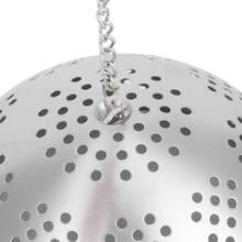 Colador de Té Infusor Sazonador Filtro Bola de Malla de Acero Inoxidable 304 Accesorios de Cocina - Plateado - Ver 10