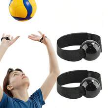 2pcs Volleyball Hand Trainer, Hollow Volleyball Ball Catching Trainer, Palm Pad To Prevent Friction, Sports Training Strap - Multicolor - View 3