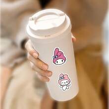 SANRIO 100PCS Cartoon Cute Pixel Style     Mixed Stickers For Helmet Bicycle Hand Account Pencil Case Decals - 100PCS - View 8