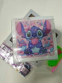 Disney 5D Diamant-Malset, Cartoon-Tier-Mosaik-Kunsthandwerk-Set, enthält vollrunde Diamanten, geeignet als Geschenk, Wanddekoration für Zuhause, Weihnachtsgeschenk. Disney Klassischer Cartoon-Charakter Diamant-Malerei, DIY Kristall-Diamant-Stickerei-Mosaik-Malerei, nummerierte Malset - Verschiedenfarbig - Übersicht 21