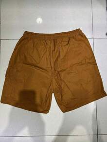 Cargo Shorts With Elastic Waistband, Direct From The Factory. - Lạc đà - Xem 2
