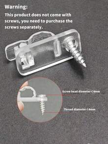 30 Stück Outdoor Kabel Clips mit Klebefläche, geeignet für Weihnachtsbeleuchtung Clips, Dekorative Clips, selbstklebende Haken, Kabelorganisatoren, Lichterketten Zubehör - Weiss - Übersicht 12