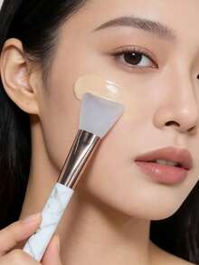 乾淨矽膠面膜刷1入組面部護理泥膜護膚工具