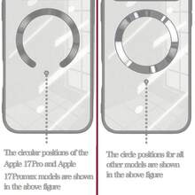 1 件钛灰色磁吸透明奢华电镀相机镜头保护膜，光滑兼容磁吸无线快充 TPU 手机壳，兼容 17 Pro/17 Pro Max、Apple Air、17/16 Pro/16 Pro Max/16 Plus/16/16E/SE4/15 Pro/15 Pro Max/15 Plus/15/14 Pro/14 Pro Max/14 Plus/14/13 Pro/13 Pro Max/13/12 Pro/12 Pro Max/12/11 Pro Max/11/11 Pro - 鈦金灰 - 查看 9