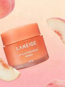 Laneige 20g Peach Scented Lip Sleeping Mask, Nourishing, Deeply Hydrating And Repairing Dry, Flaky Lip Skin. Gently Removes Lip Exfoliation, Brightens Lip Color, Leaving Lips Soft, Smooth And Refreshing. Suitable For Nighttime Use. | Korean Cosmetics, Korean Makeup - 20g - Peach - 查看 8