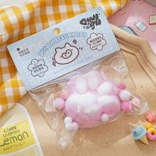 创意猫爪捏捏音乐可爱毛绒减压玩具新奇快速回弹减压玩具办公桌面感官玩具，趣味派对礼物，捏捏音乐生日礼物，小礼品袋填充物，缓解焦虑神器 - 彩色 - 查看 15