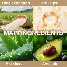 Xioimy 10片装大米胶原蛋白啫喱唇膜，优质大米，有效滋润唇部，令双唇柔软、水润、饱满，富含胶原蛋白，适合干性唇部。 - 米 - 查看 8