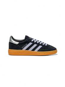 Adidas Giày thể thao nữ Handball Spezial màu Đen cơ bản / Tím nhạt / Đế cao su JS2909 - Màu đen cơ bản / Tông màu tím / Cao su - Xem 1