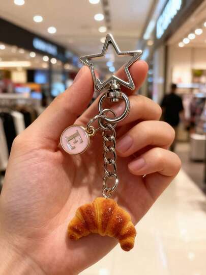 Portachiavi personalizzato a forma di corna di mucca divertente, portachiavi per ragazze, regalo di ritorno a scuola per lei