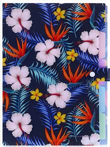 学校用可扩展文件袋，独特的带标签文件整理器，5口袋风琴式文件整理器，适用于学校、办公室和家庭 - 多色 - 查看 14